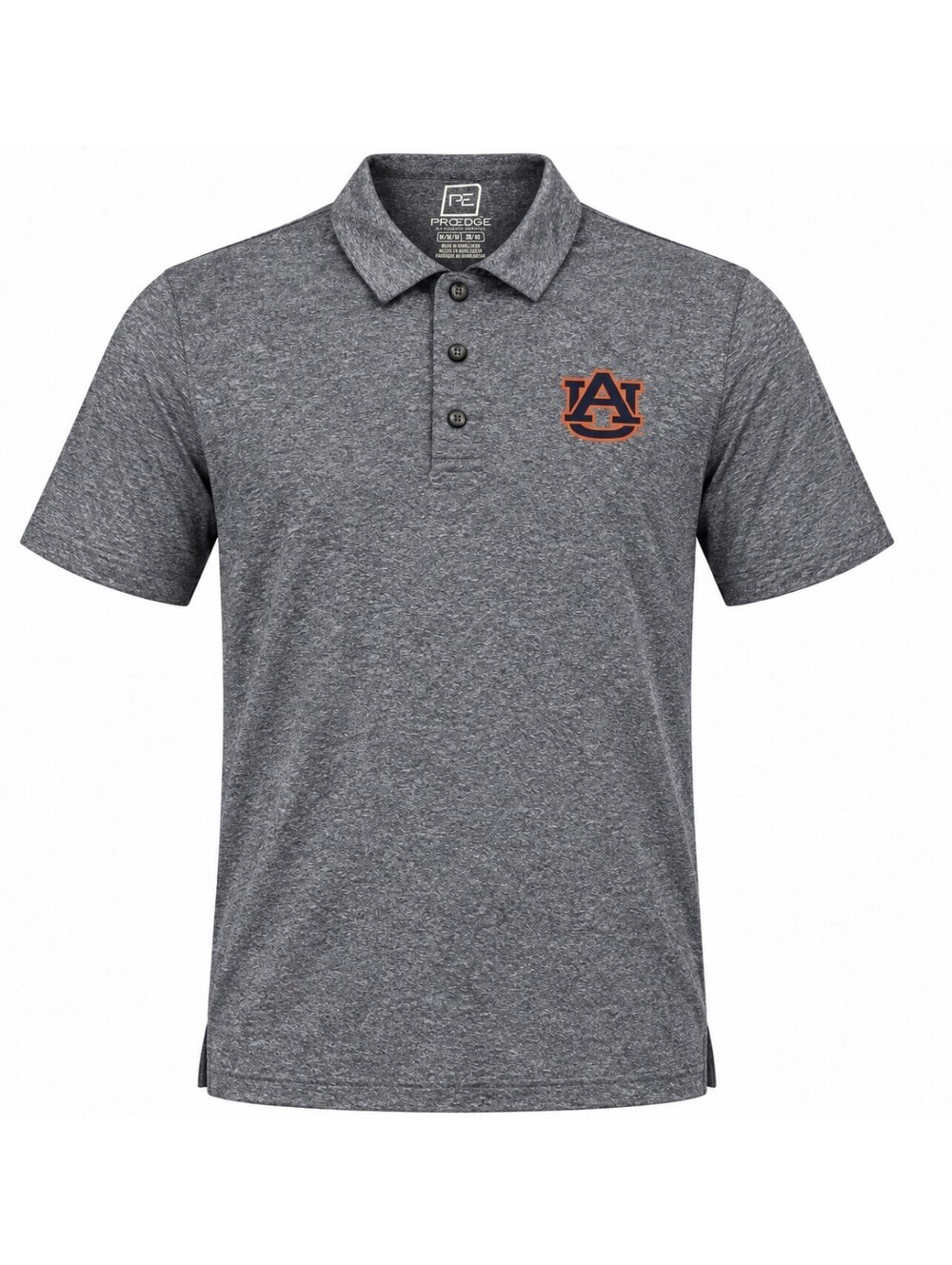 Pro Edge Auburn Tigers Polo Shirt Men’s Medium Gray Short Sleeve Golf NCAA NWOT
